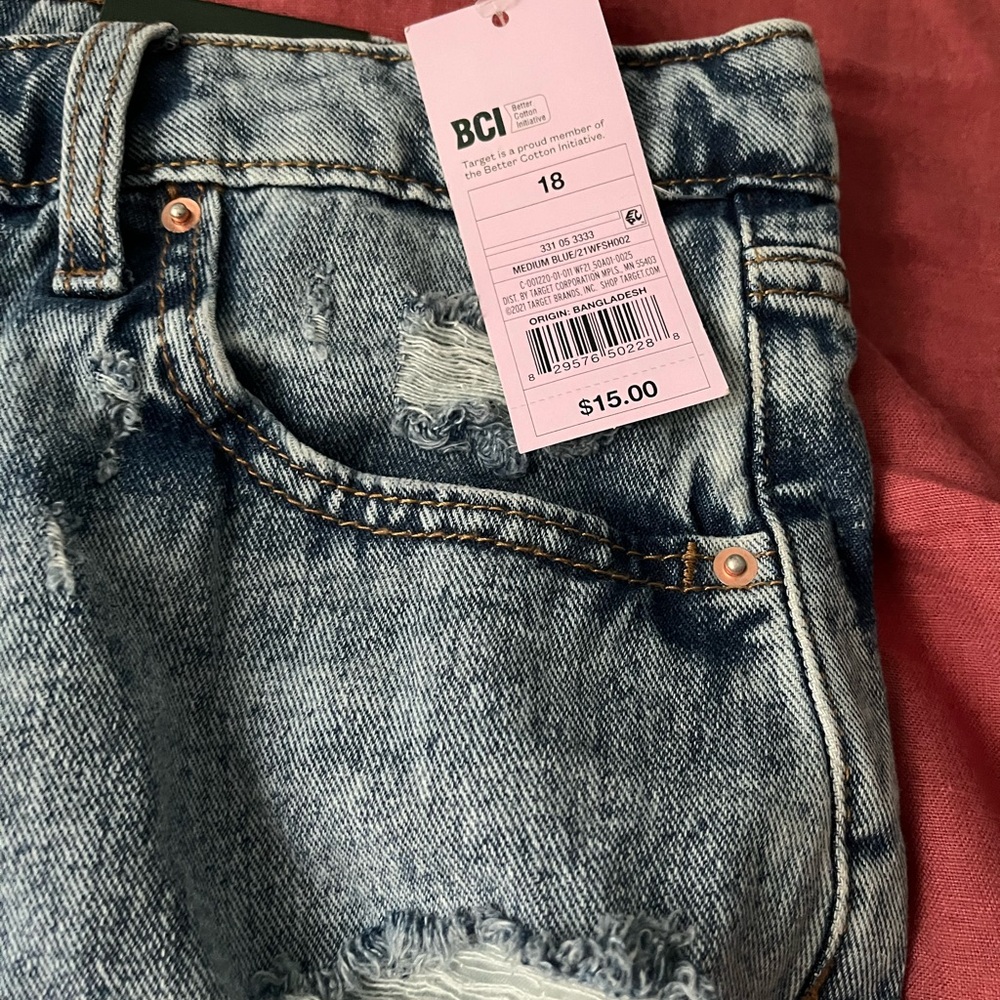 Target wild fable Jean cut off shorts! NWT